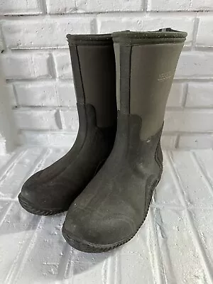 Muck Boot Company Boots Womens 8/8.5 Mens 7/7.5 Green Edgewater Chore Outdoors • $39.99