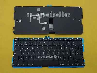 For APPLE Macbook Air A1369 A1466 13  Keyboard Spanish Teclado Backlit 2011-2015 • $23.31