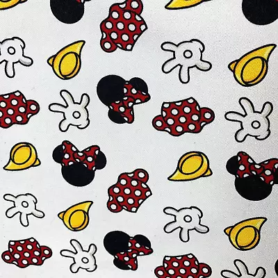Walt Disney Parks Minnie Mouse Dish Tea Towel Cotton Excellent Condition • $10