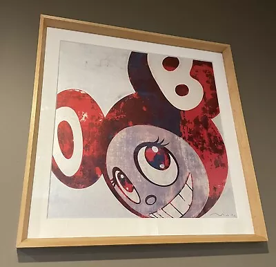 Takashi Murakami Red DOB “And Then And Then And Then And Then And Then” 1996 • $1995