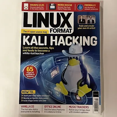 Linux Format Magazine Best Open Source Kali Hacking Issue 302 June  2023 • £14.46