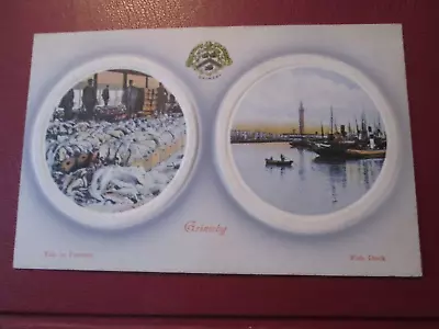 £3.99 • Buy Postcard Of Grimsby - Fish On Pontoon & Fish Dock (unposted) Albert Gait,