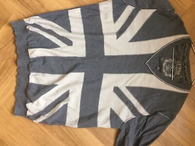 Guess Union Jack Grey Jumper Mens Large • £29.99