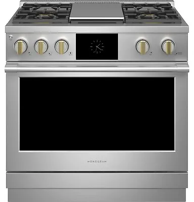 Monogram Statement Series ZDP364NDTSS 36  Professional Dual Fuel Smart Range • $4899.99