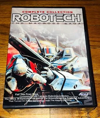 Robotech The Macross Saga Complete Collection Anime DVD 2002 6-Discs Set NEW • $79.99