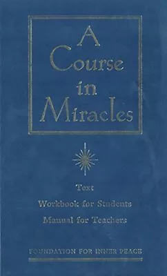 A Course In Miracles By Foundation For Inner Peace Hardback Book The Cheap Fast • £8.99