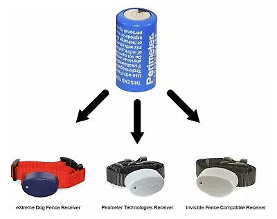 EXtreme Dog Fence Collar Battery -Perimeter/EDF Replacement 6-Volt (6v) Battery • $11.99