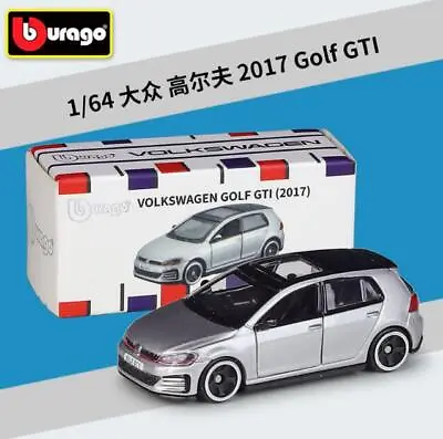 Bburago 1:64 Volkswagen Golf GTI Diecast Metal Model Boy Toy Car • £5.98