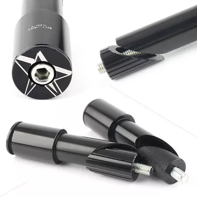 Black Adapter Bike Conversion Rod 1”22.2mm To 28.6mm(1-1/8 ) For A-Head Stems • $20.93