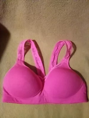 Victoria Secret Pink Logo Yoga Push Up Bra Size S/P • $3.10