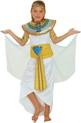 Egyptian Queen Cleopatra Kids Fancy Dress Costume Kids Historical Book Day • £7.99