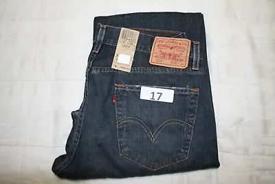 Levis*514 Slim Fit Straight Leg  Dark Blue Jeans*36  X 34  # 17 • $32.99