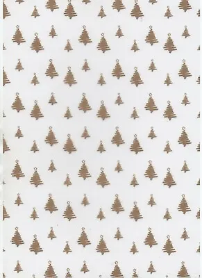 A4 Gold Vellum Paper Christmas Tree Xmas Tree Christmas Tree - NVP29 • £1.85