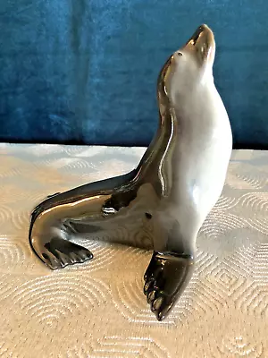 Lomonosov(?) Russian Grey Seal Ornament • £15