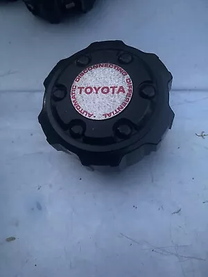 1984-1995 Toyota 4Runner Pickup Truck Rear Center Cap 3 Inch BLACK Sr5 Mag Wheel • $36.77