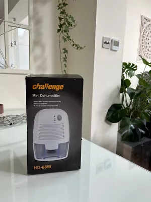 Argos Challenge HD-68W 0.3 Litre Plug-in Mini Dehumidifier-brand New With Box • £38