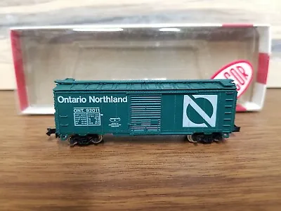 Vintage Con-Cor N Scale 1001-Z Ontario Northland Box Car #92011 ~ New Old Stock • $19.99