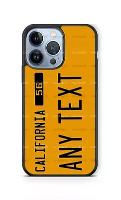 Customized California Gold License Plate Phone Case For IPhone Samsung Google • $18.98