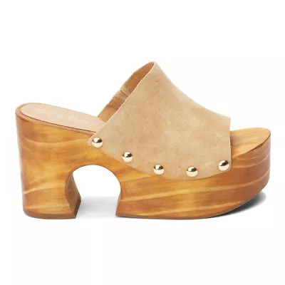 Matisse Knox Platform  Clogs Womens Beige  KNOX-124 • $140.95