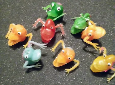 Lot Of 8 Halloween Party ~ Monsters ~Ugglies ~Jiggler ~ Finger Puppets 70’s 80’s • $9.95