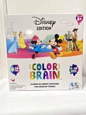 $19.97 • Buy Disney Edition Color Brain A Board Game All About Guessing The Color Of Things