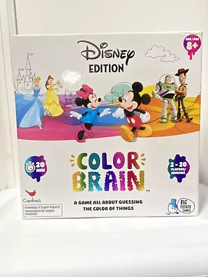 $19.97 • Buy Disney Edition Color Brain A Board Game All About Guessing The Color Of Things