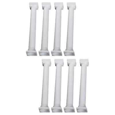 8 Pcs Roman Pillar Cake Stand Plastic Wedding Columns Desert Display • £9.89