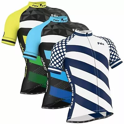 FDX Mens  Limited Edition  Cycling Jersey Short Sleeve Breathable Biking Top  • $48.74