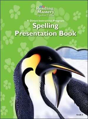 $131.22 • Buy Reading Mastery Reading/Literature Grade 2, Spelling Presentation Book - NEW