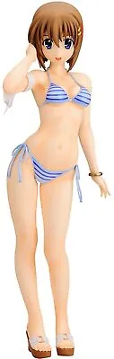 Gift Magical Girl Lyrical Nanoha Hayate Yagami PVC Figure Statue Swimsuit • $120.25