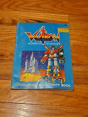 Voltron Coloring & Activity Book 1980s Modern Publishing • $12.99