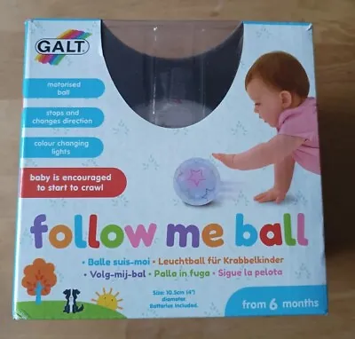 Galt Toys Follow Me Ball Baby Sensory Toy 6 Months+ Batteries Not Included  • £9.99