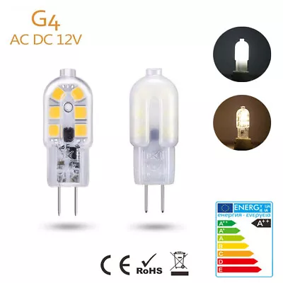 £3.46 • Buy 10x G4 LED Bulb 2W AC/DC 12V Capsule Light Bulb Replacement Lamps Halogen Bulbs