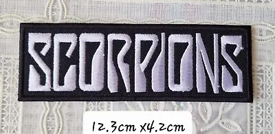 £3.29 • Buy Scorpions MUSIC  IRON / SEW ON PATCHES ROCK MUSIC BAND EMBROIDERED