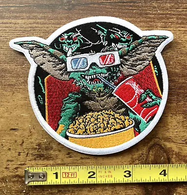 Gremlins Stripe Patch Iron On Sew On Horror Movie Embroidered Gift • $6.99