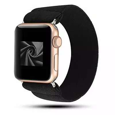 $13.99 • Buy Elastic Scrunchie Nylon Loop Band Strap For IWatch Apple Watch 8 7 6 5 4 3 21 SE
