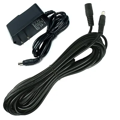 6V 1A 1000ma AC To DC Power Supply Adapter W/ 16ft DC Power Extension Cable Cord • $8.29