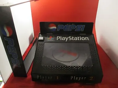 Pepsi Playstation 1 System PS1 Console Promo Store Display Kiosk Top Piece • $1699.99