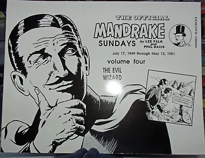 Mandrake Sundays Vol. 4 July 171949- May 13 1951 Falk & Davis SC Pioneer 1989 • $10
