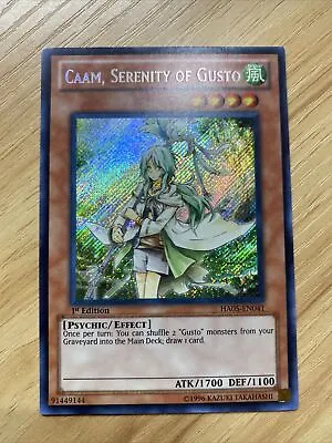 Caam Serenity Of Gusto HA05-EN041 1st Edition LP • $6