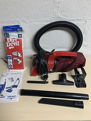 $39.99 • Buy Royal Dirt Devil Plus Hand Held Vacuum Vac Model 08131 & Accessories - Tested