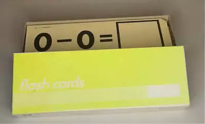 Math Flash Cards • $6
