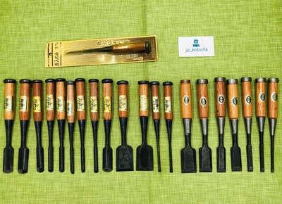 £213.02 • Buy Japanese Chisel Nomi Carpenter Tool Set Of 21 Hand Tool Wood Working #726