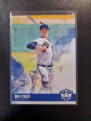 2018 Panini Diamond Kings Max Fried Rookie Card No 85 Atlanta Braves • $0.99