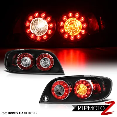 For 04-08 Mazda RX8 RX-8 SE3P Shinka Nemesis JDM Black LED Tail Light Brake Lamp • $194.58