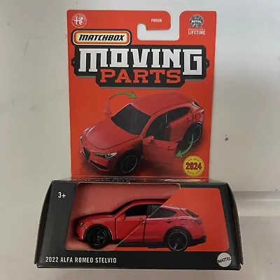 Matchbox 2024 - Moving Parts - 2022 Alfa Romeo Stelvio - HVM92 • £4.99