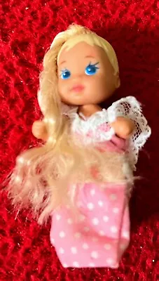 Vtg 1973  Mattel Barbie Doll Crissy Blonde Doll Baby Long Pony Tail • $23.59