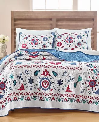 Martha Stewart Collection Vintage Folklore QuiltMulti ColouredFULL/QUEEN • $120