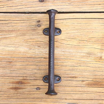 Vintage Cast Iron Gate Barn Shed Door Handle Antique Cupboard Garden Decor • $18.42