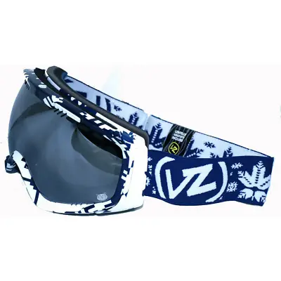VonZipper Feenom Snow Goggle Navy Frame Black Chrome Lens Von Zipper Goggles • $84.99